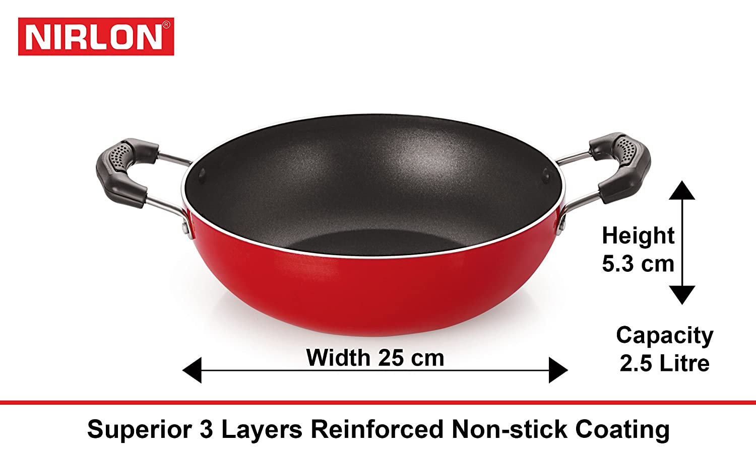 NIRLON Kitchen Non Stick Cookware Combo Sets 4 Piece