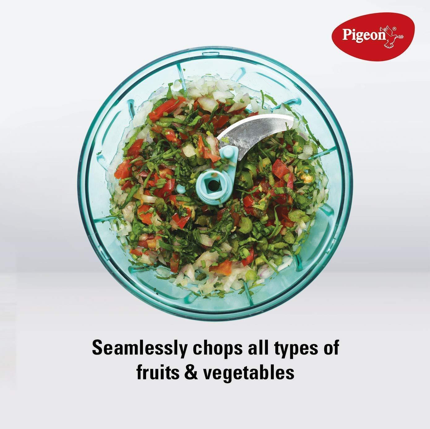 Stovekraft New Handy Mini Plastic Chopper with 3 Blades, Green