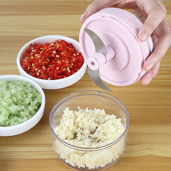 Electric Mini Garlic Chopper Meat Grinder Crusher for Nuts Fruits Vegetable Food