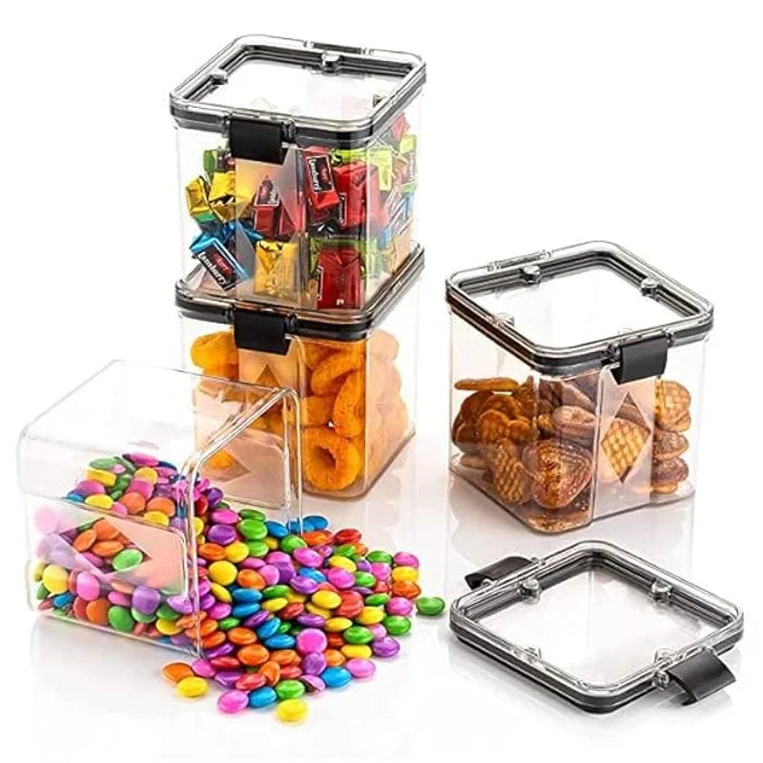 Containers For Kitchen Storage Set, Plastic Boxes