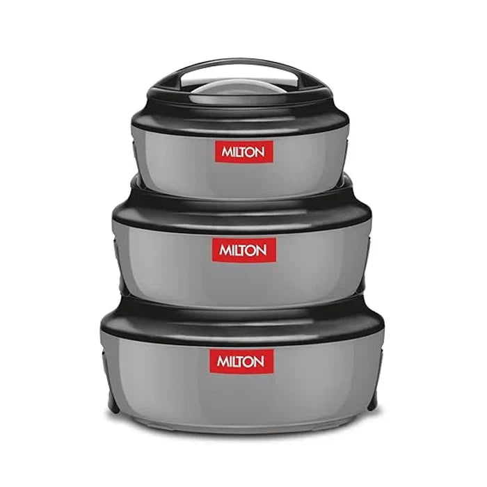 MILTON Ernesto Inner Stainless Steel Jr. Casserole Set of 3