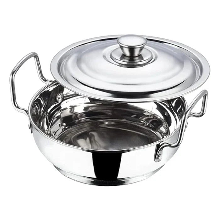 The Box Stainless Steel Cookware Combo Set of 25 Pcs