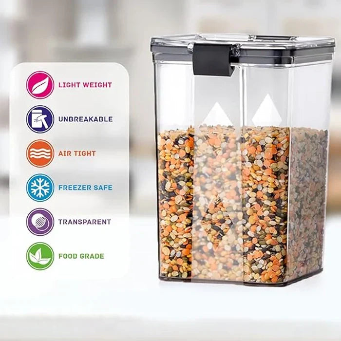 Containers For Kitchen Storage Set, Plastic Boxes